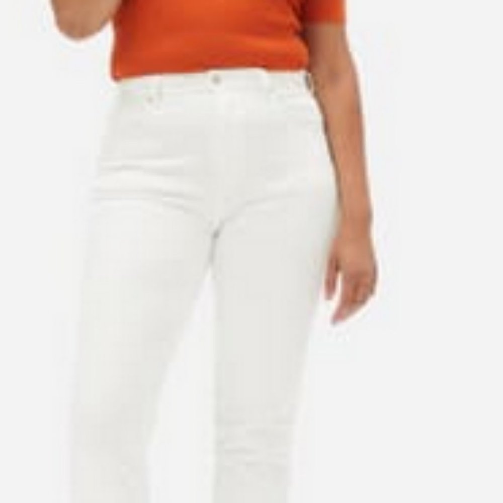 Everlane White Jean